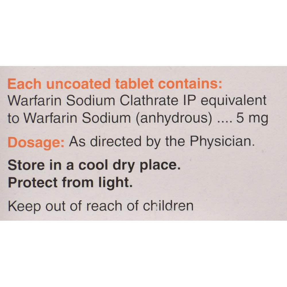 Warf-5 - Strip of 30 Tablets