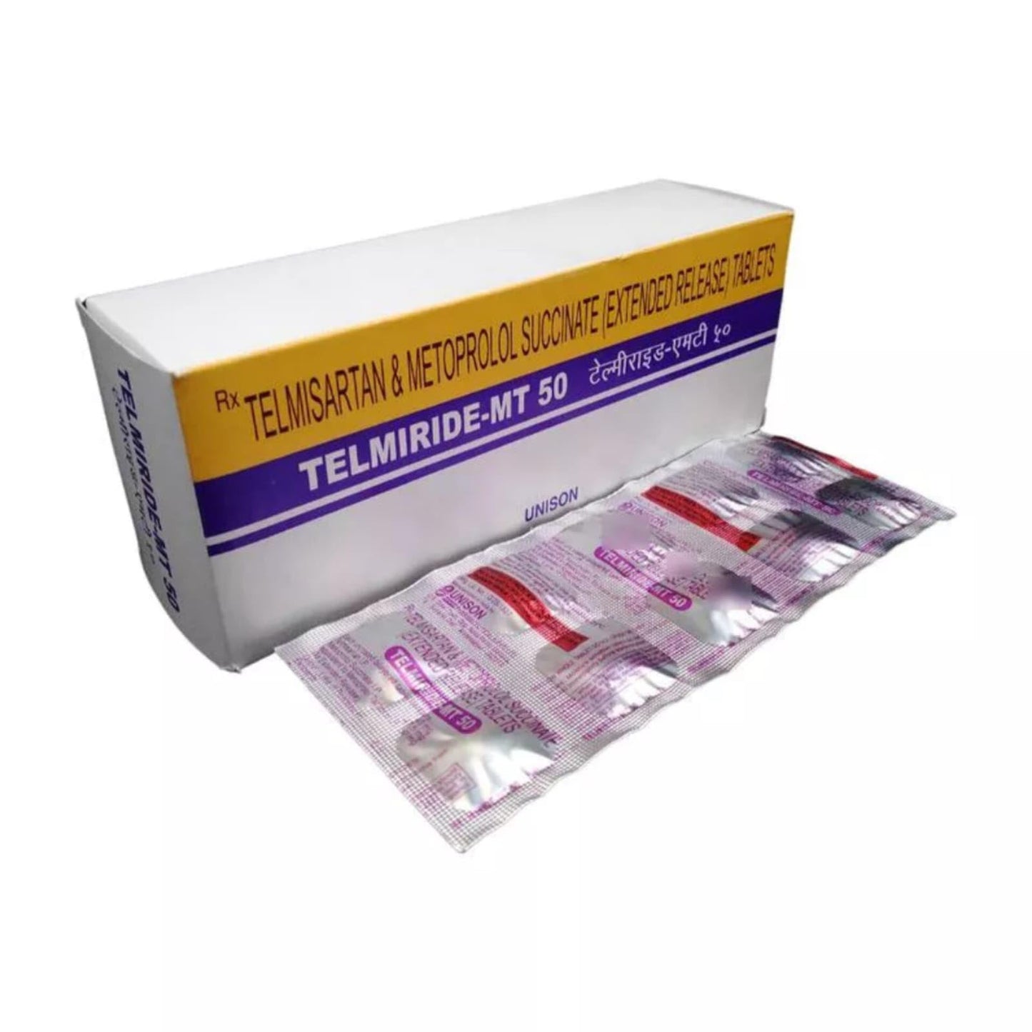 Telmiride-MT 50 - Strip of 10 Tablets