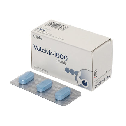 Valcivir-1000 - Strip of 3 Tablets