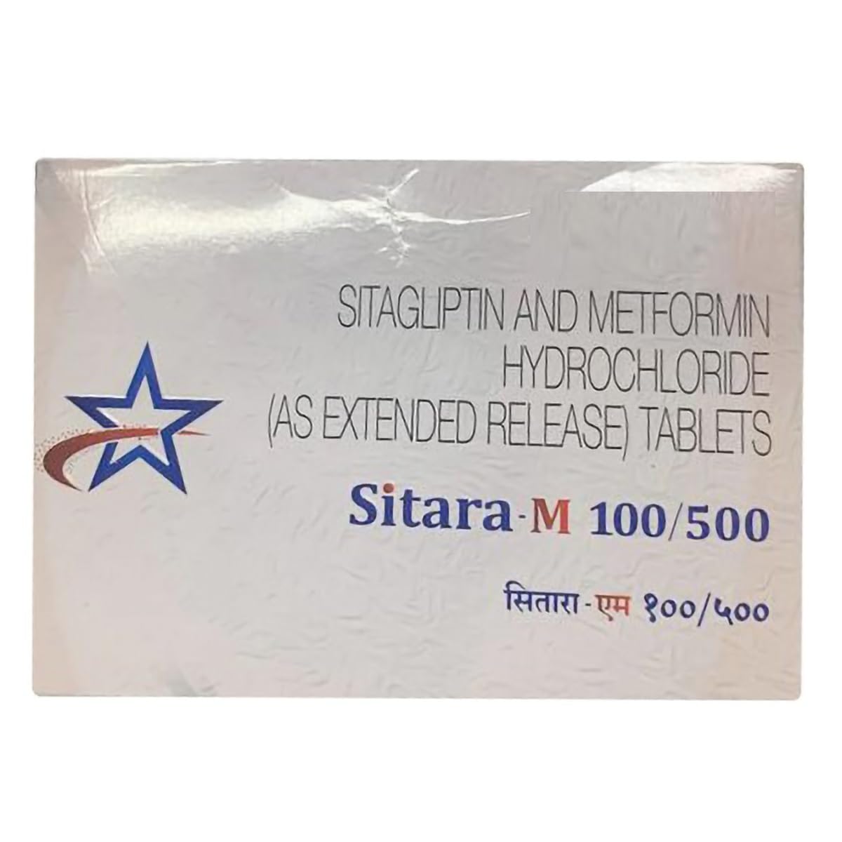 Sitara M 100/500 mg - Strip of 10 Tablets