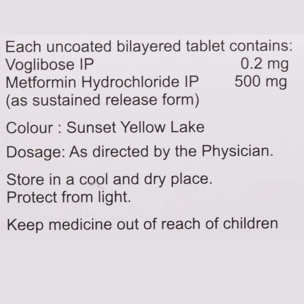 Voglimac MF 0.2 - Strip of 10 Tablets