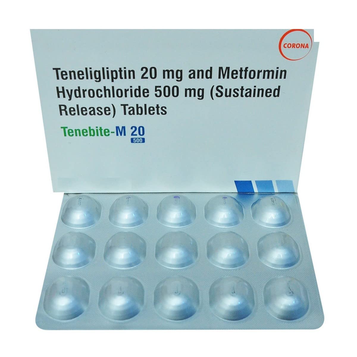 Tenebite-M 20/1000MG - Strip of 15 Tablets