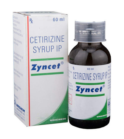 Zyncet - Bottle of 60 ml Syrup