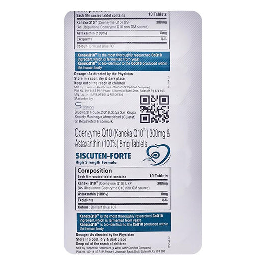 Siscuten Forte - Strip of 10 Tablets