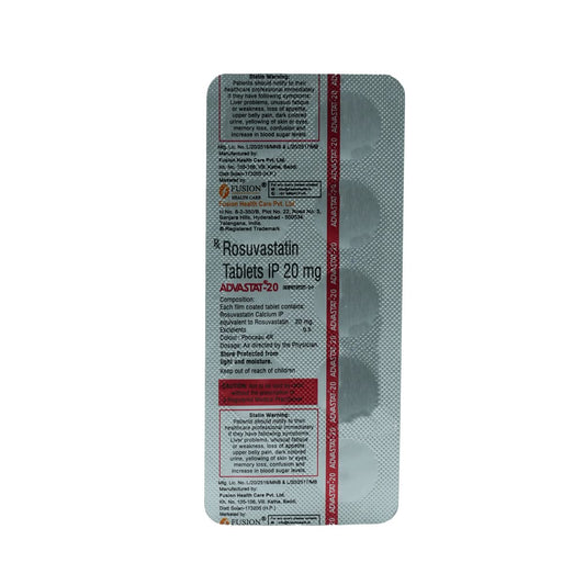 Advastat-20 - Strip of 10 Tablets