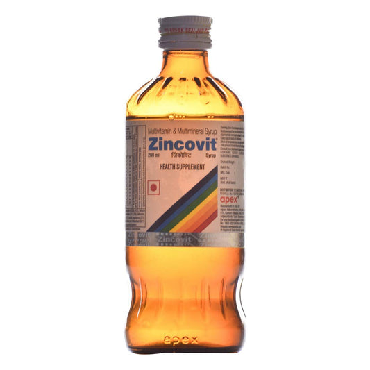 Zincovit - Bottle of 200 ml Syrup