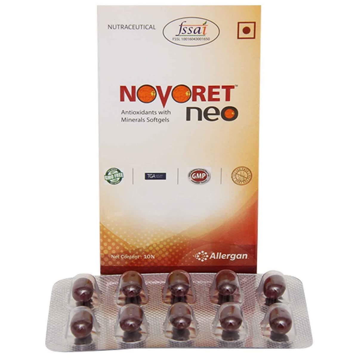 Novoret Neo Softgel - Strip of 10 Softgel Capsules