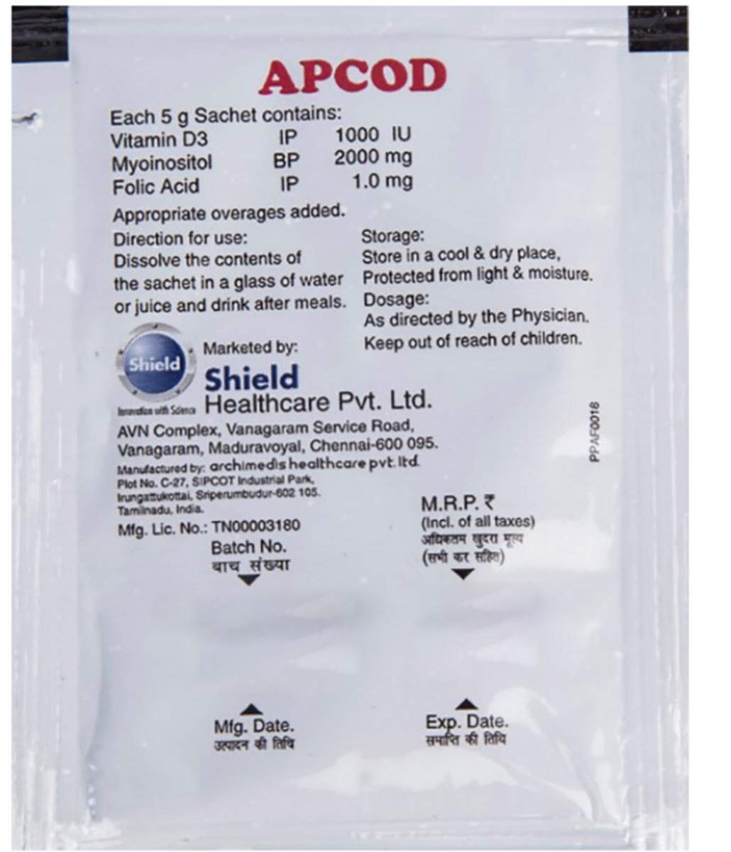 Apcod - Sachet of 5gm Powder