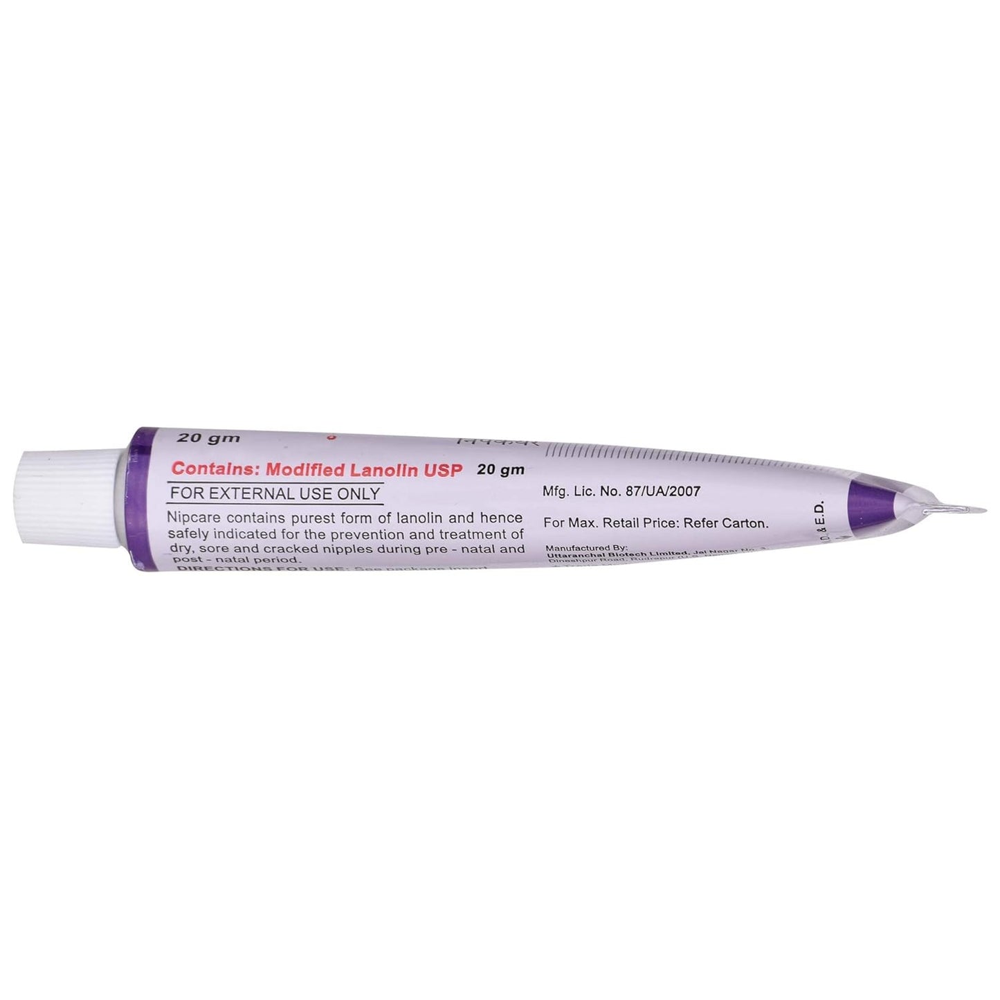 Nipcare - Tube of 20 g Ointment