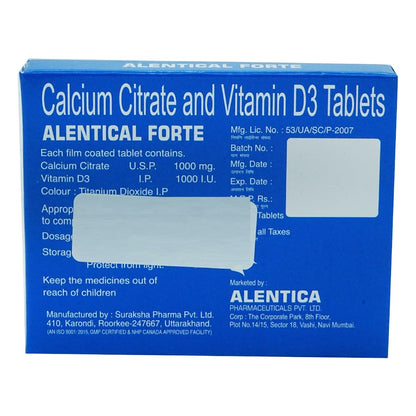 Alentical Forte - Strip of 10 Tablets