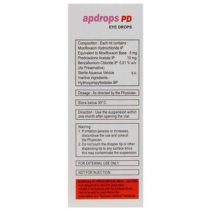 APDROPS PD - Bottle of 5 ml Drops