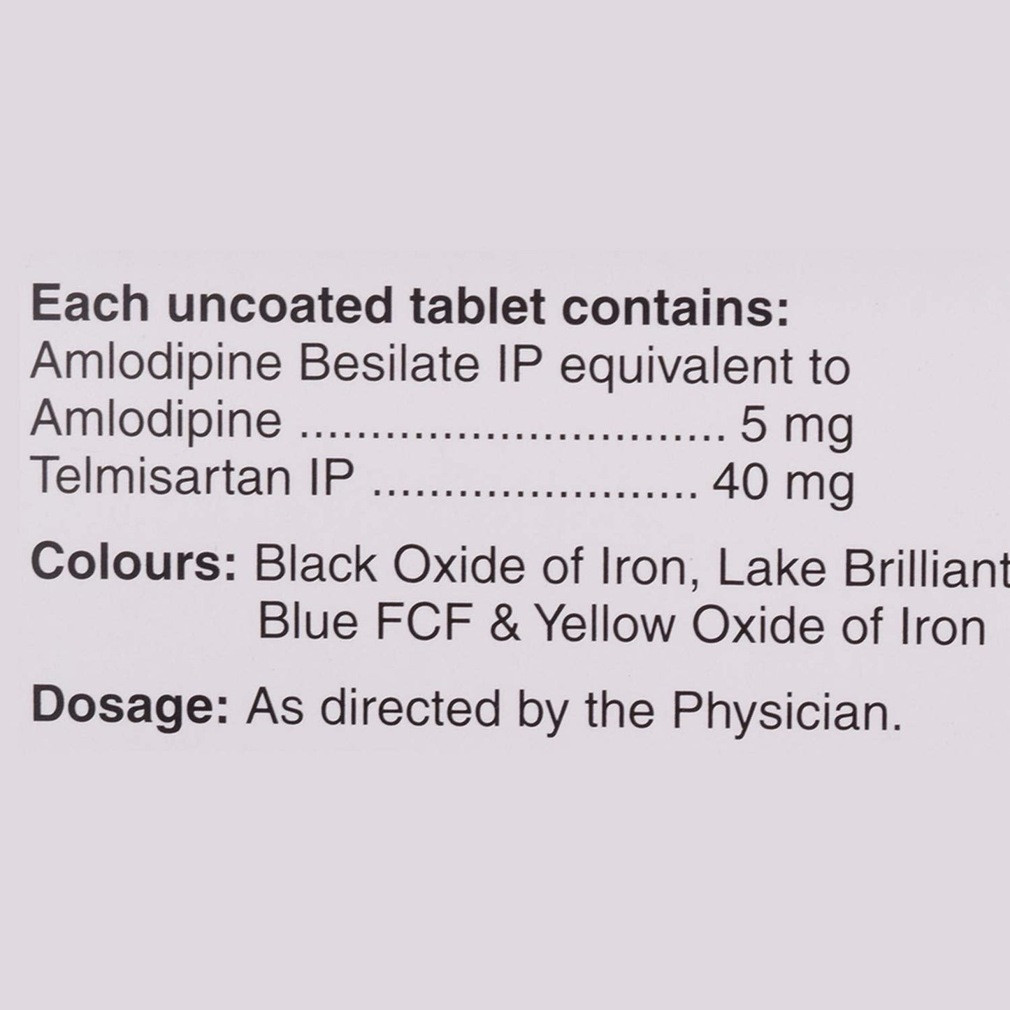 Amlopres TL - Strip of 15 Tablets