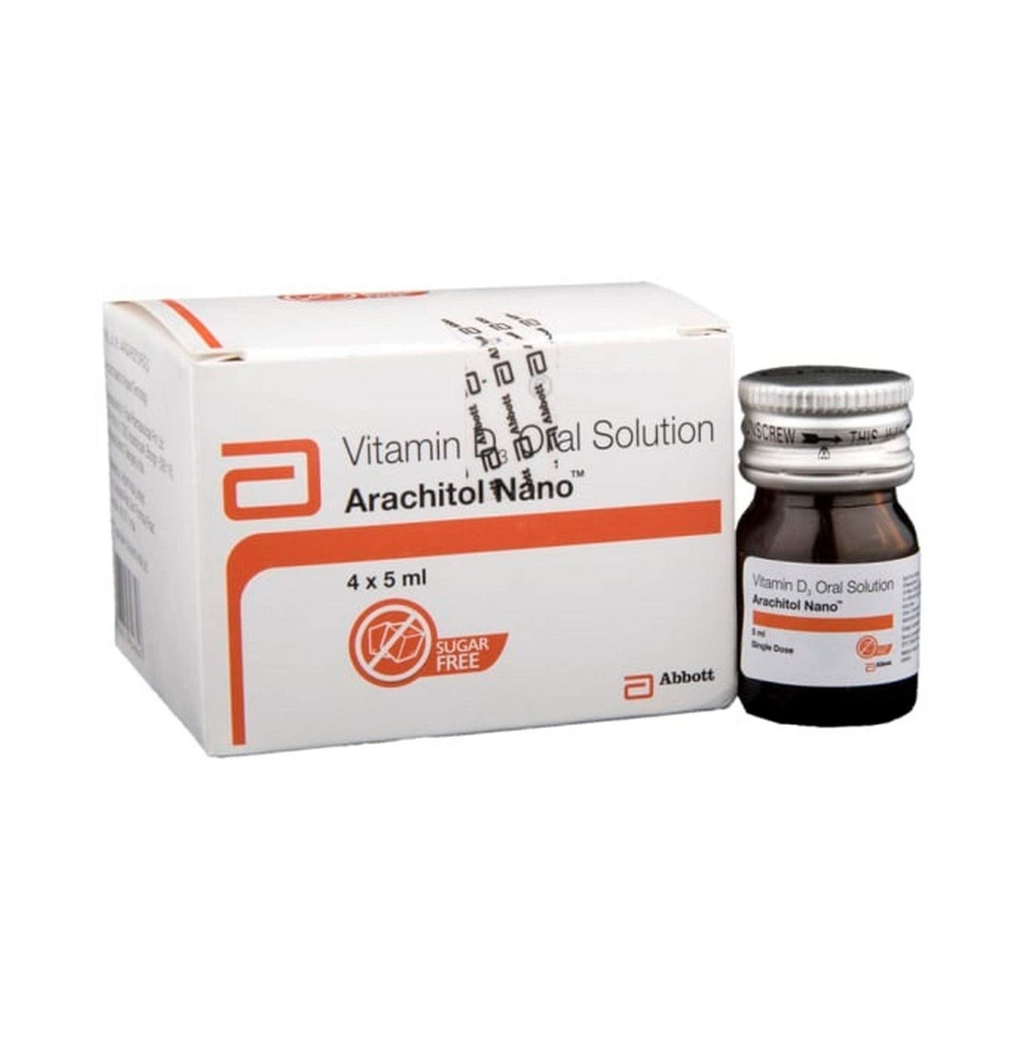 Arachitol Nano 60K IU - Bottle of 4x5ml Oral Solution