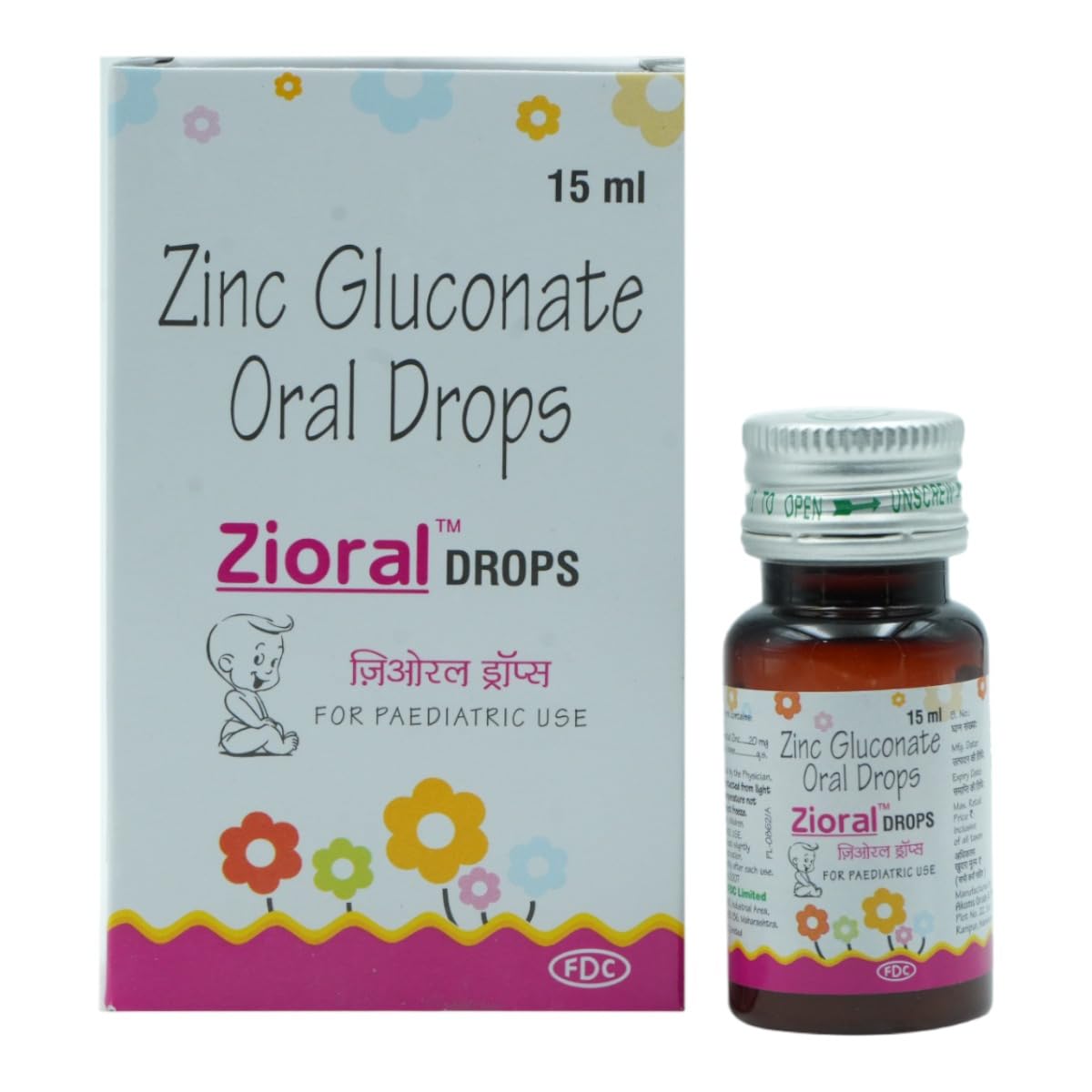 Zioral 20 mg - Bottle of 15ml Drops