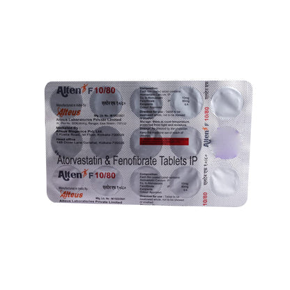 Alten F 10/80 - Strip of 15 Tablets