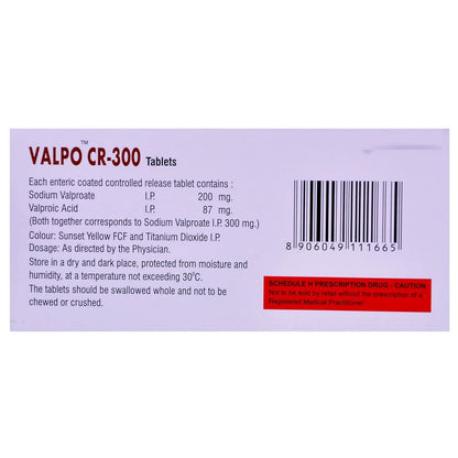 Valpo Cr 300MG - Strip of 10 Tablets