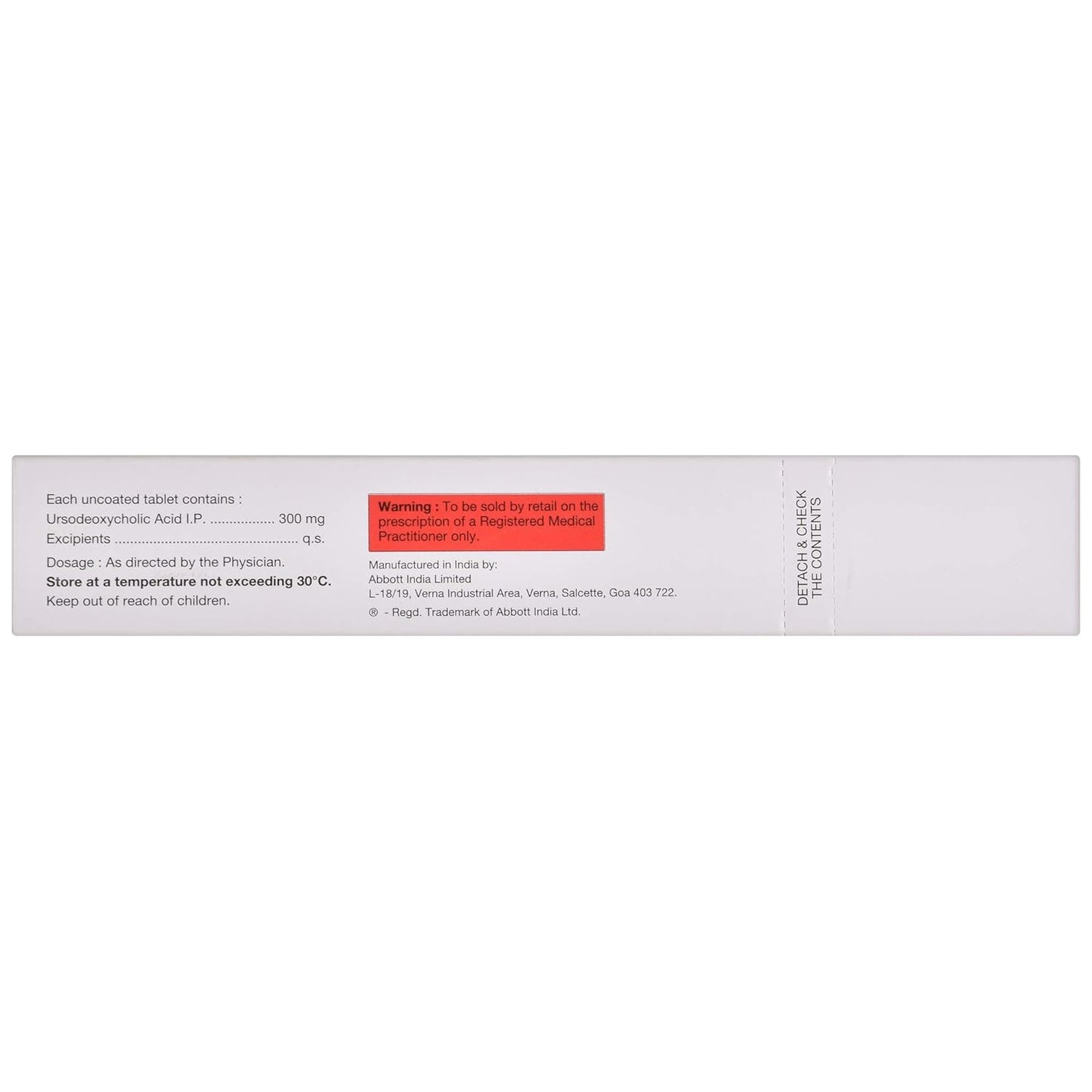 Udiliv 300 - Strip of 15 Tablets