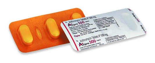 Azipro 500 - Strip of 3 Tablets