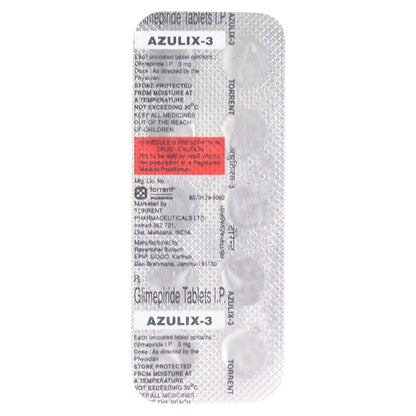 Azulix 3 - Strip of 5 x 10 Tablets