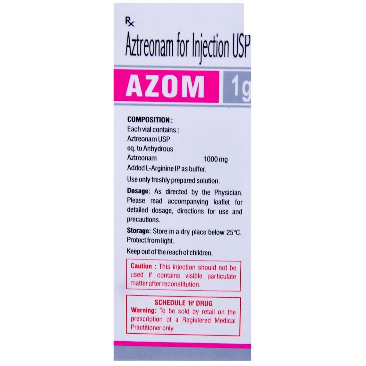 Azom - Vial of 1 gm Injection