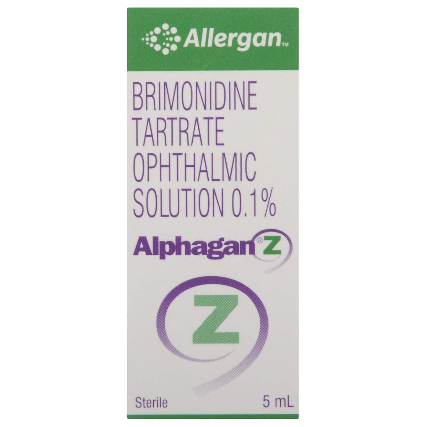 Alphagan Z - Bottle of 5 ml Solution