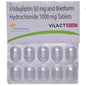 Vilact M 1000/50MG - Strip of 10 Tablets