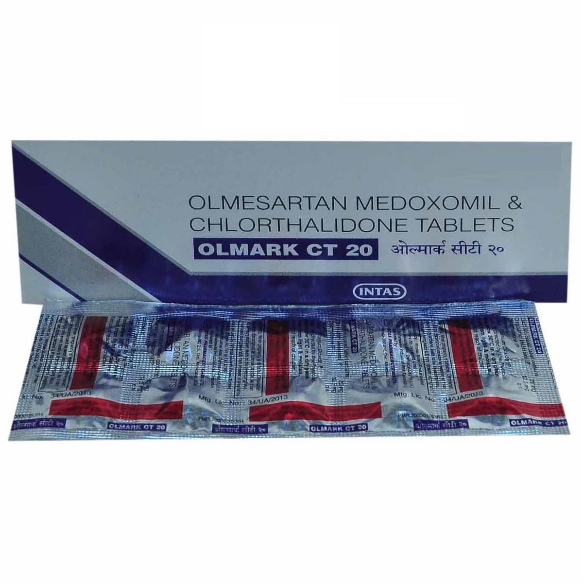 Olmark CT 20MG - Strip of 10 Tablets