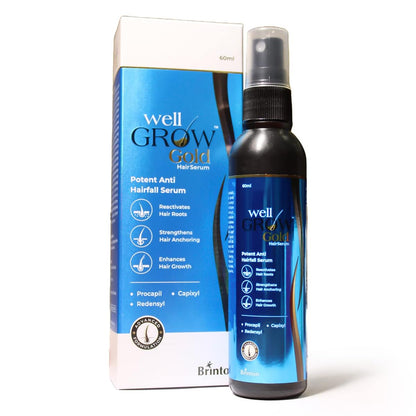 Well Grow Gold - Bottle of 60 ml Hair Serum