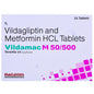 Vildamac M 50/500MG - Strip of 15 Tablets