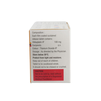 Vylda OD 100 - Strip of 15 Tablets