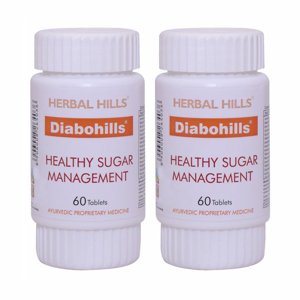 Herbal Hills Diabohills Tablets (900 Tablets) Diabetic Ayurvedic Tablet