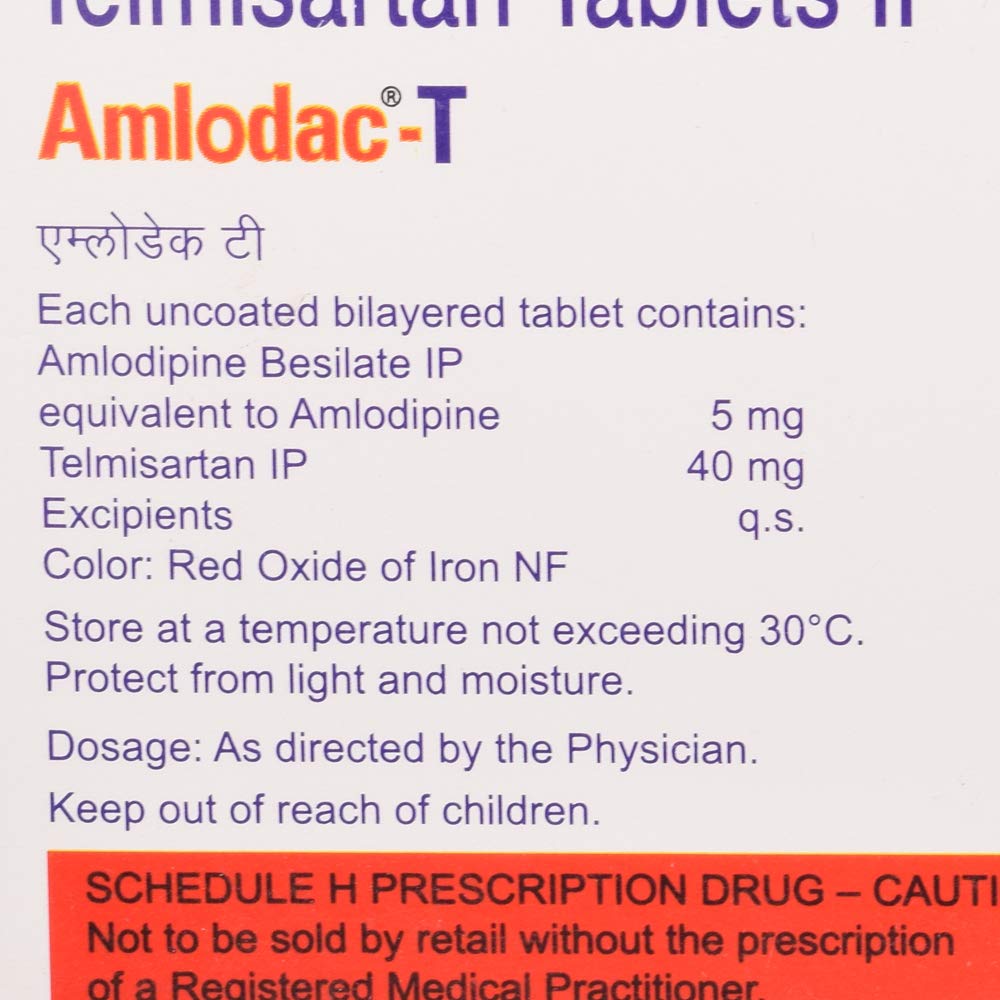 Amlodac-T - Strip of 15 Tablets