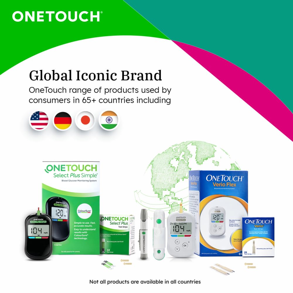 OneTouch UltraSoft 2 Lancets | Pack of 25 Lancets | Designed for Less Pain | Global Iconic Brand | For use with OneTouch UltraSoft & UltraSoft 2 Lancing Device