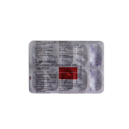 Zoryl - MF 2 - Strip of 10 Tablets