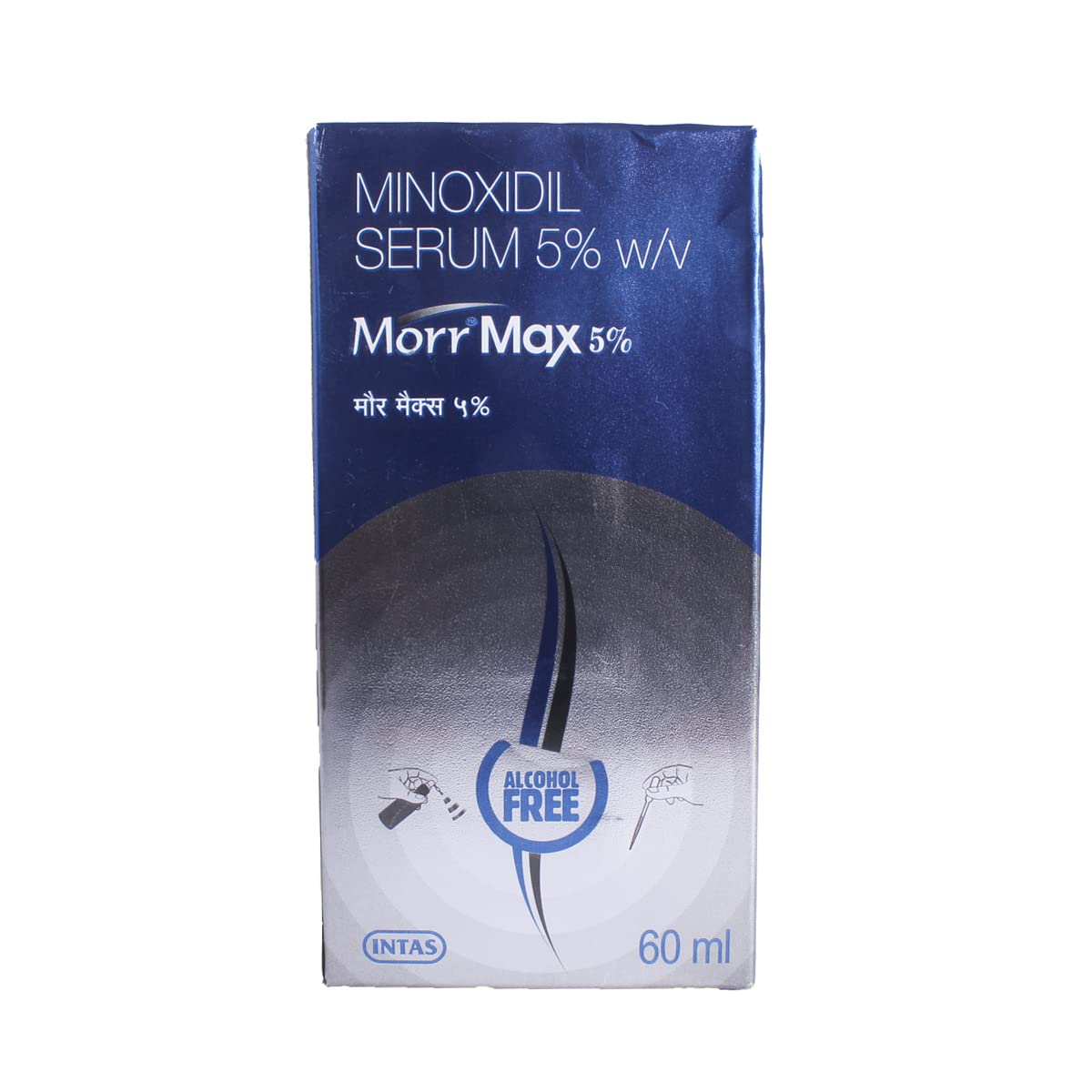 Morr Max 5% W/V - Bottle of 60ml Serum with Minoxidil