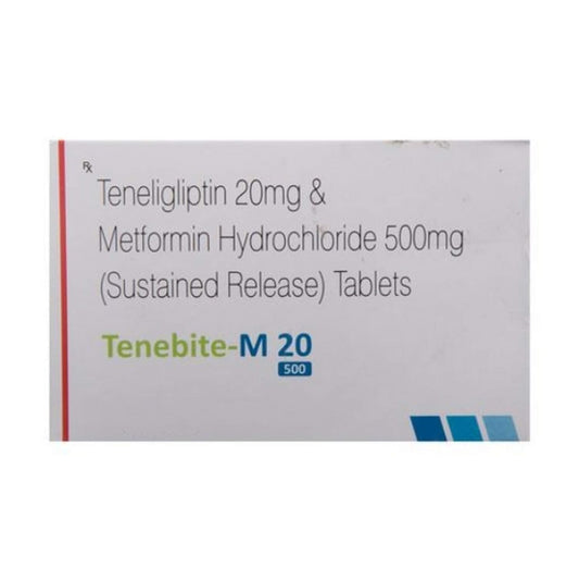 Tenebite M 20/500mg - Strip of 15 Tablets