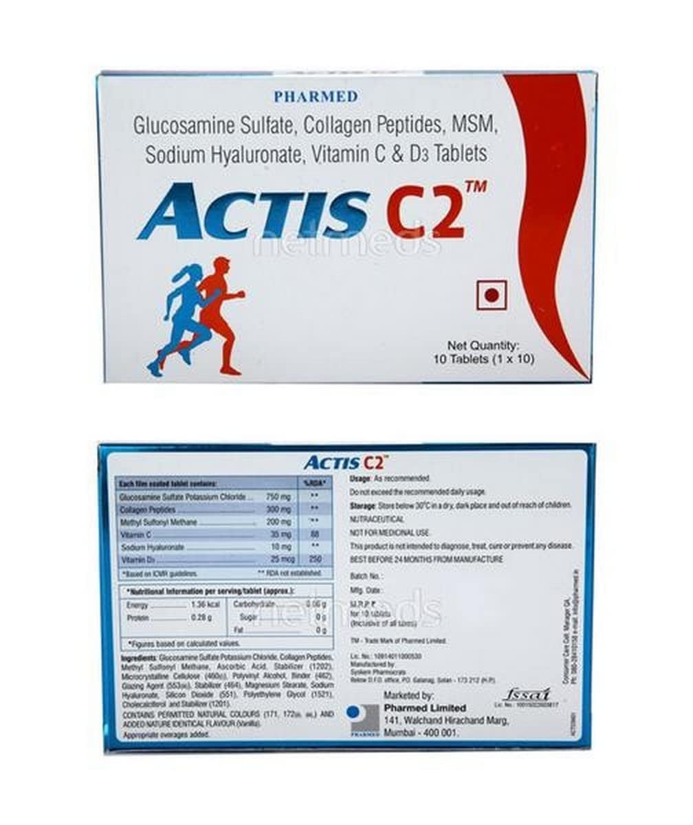 ACTIS C2 FORTE - Strip of 10 Tablets