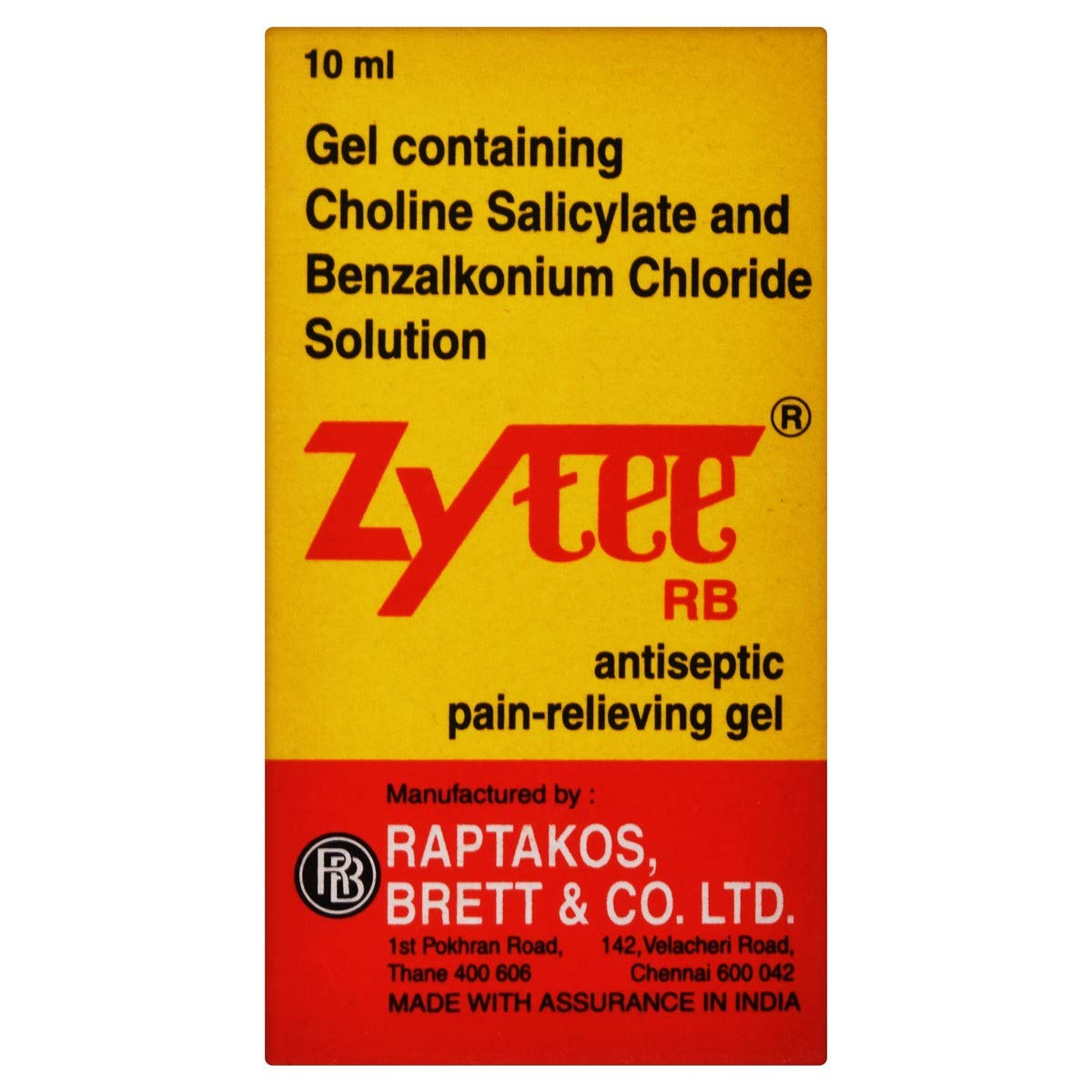 Zytee RB - Bottle of 10 ml Solution