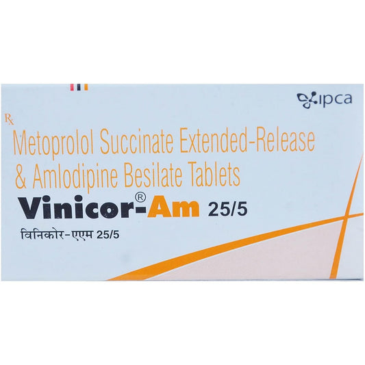 Vinicor Am 25/5 - Strip of 10 Tablets