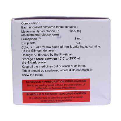 Apriglim-MF2 - Strip of 15 Tablets