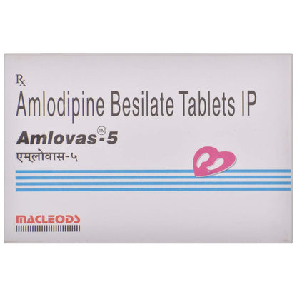 Amlovas-5 - Strip of 15 Tablets