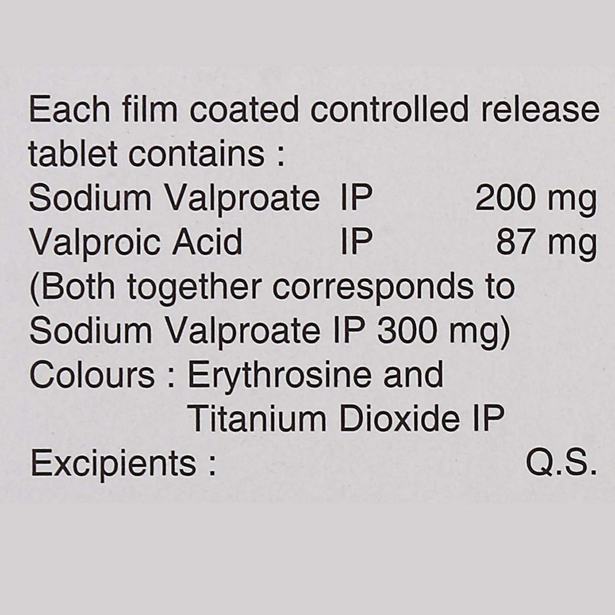 Valprol-CR-300 - Strip of 15 Tablets