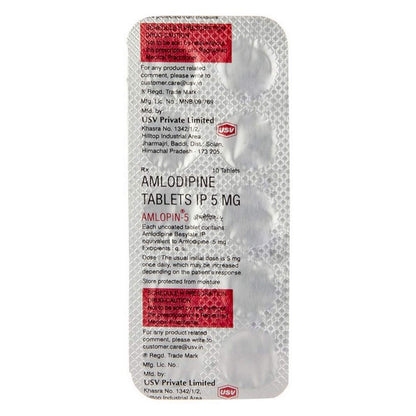 Amlopin-5 - Strip of 10 Tablets