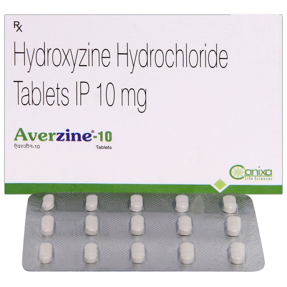 Averzine-10 - Strip of 15 Tablets