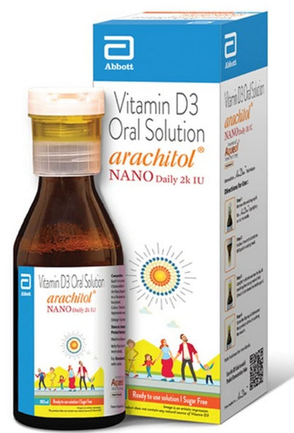 Arachitol Nano Daily 2K IU SF - Bottle of 150 ml Solution