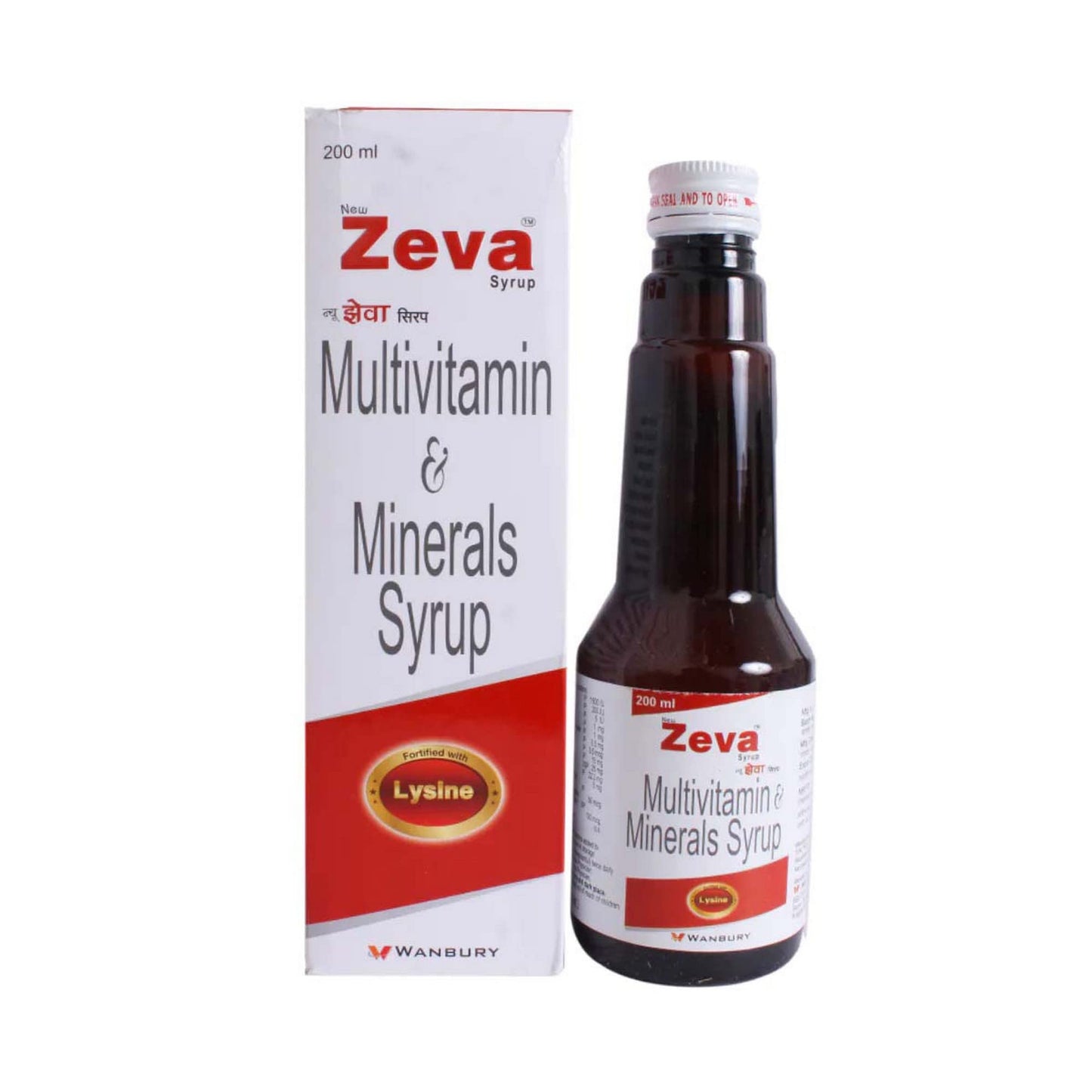 Zeva - Bottle of 200 ml Syrup