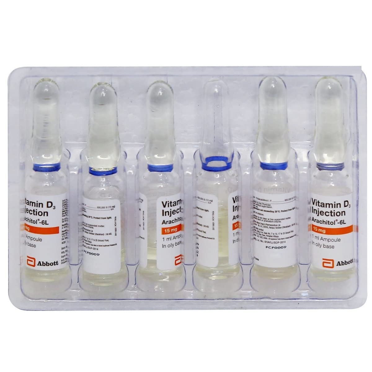 Arachitol 6L - Pack of 6x1ml Injection