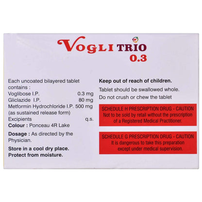 Vogli Trio 0.3 - Strip of 10 Tablets