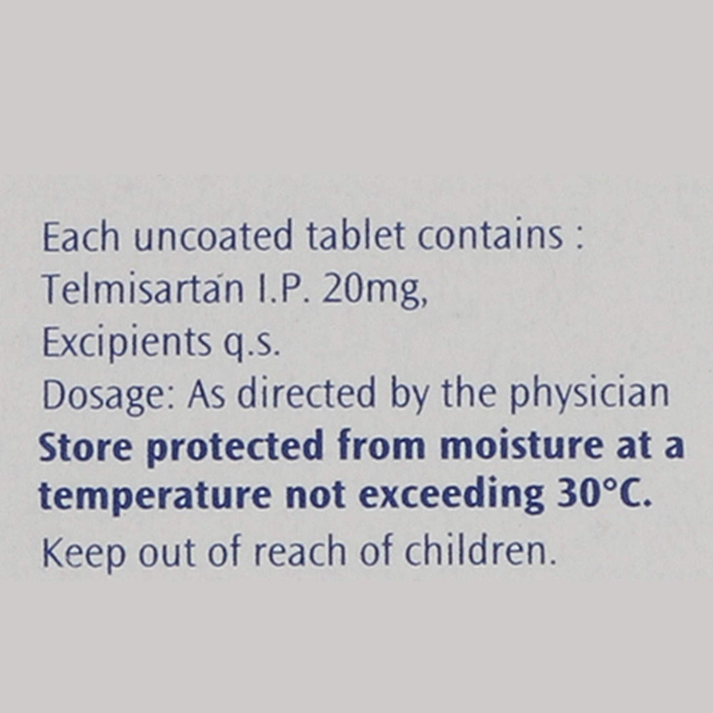 Telsite 20mg- Strip of 15 Tablets