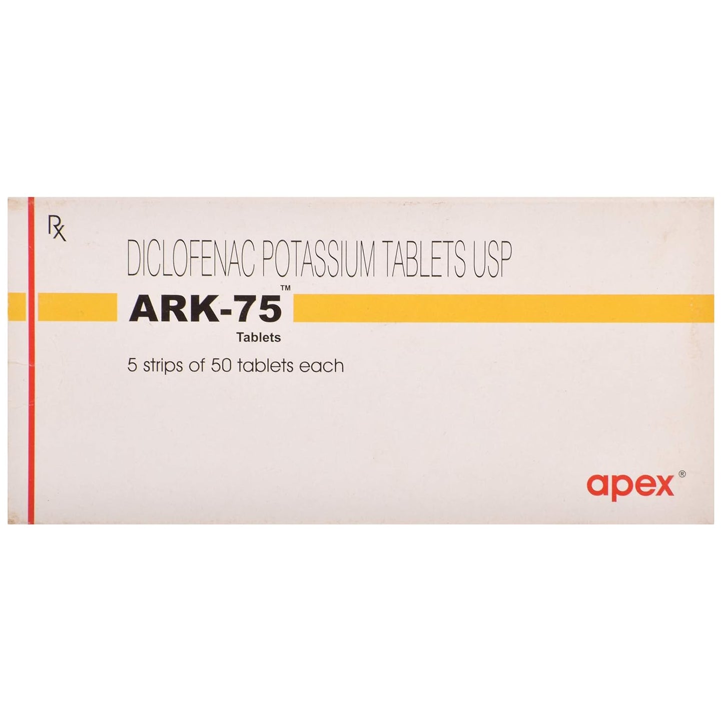 Ark 75 - Strip of 10 Tablets